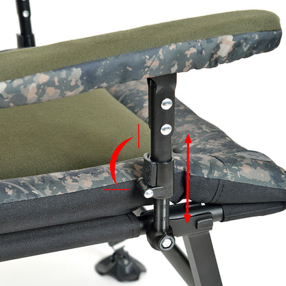 Large folding reclining сhair for Camping, Fishing, Garden & Outdoor CUZO Enzo Premium Touch