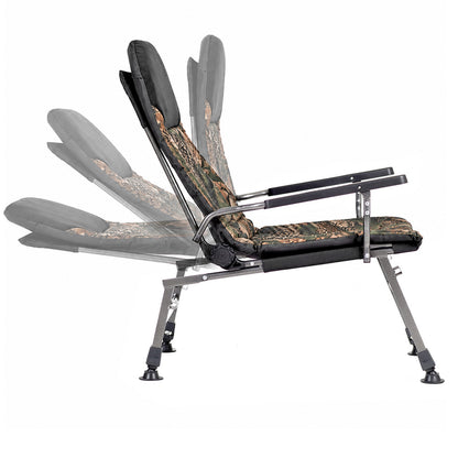 Large folding reclining chair for Camping, Fishing, Garden & Outdoor CUZO FK5 Extra Load