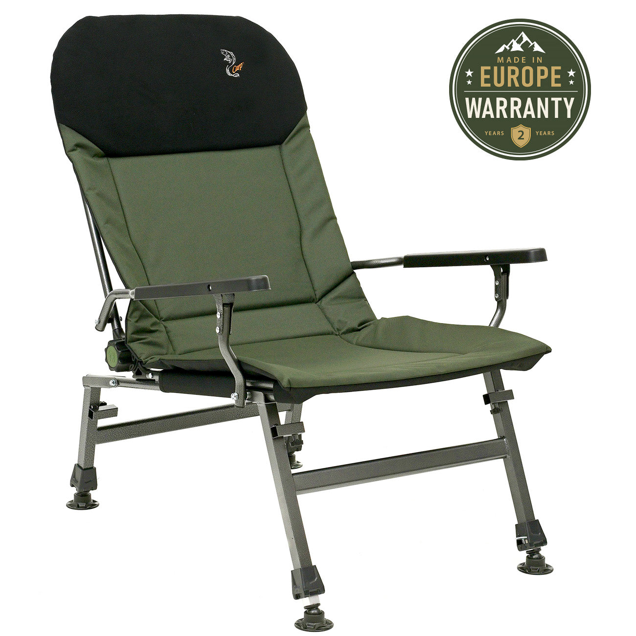 Large folding reclining сhair for Camping, Fishing, Garden & Outdoor CUZO FK5 Extra Load