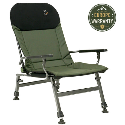 Large folding reclining сhair for Camping, Fishing, Garden & Outdoor CUZO FK5 Extra Load