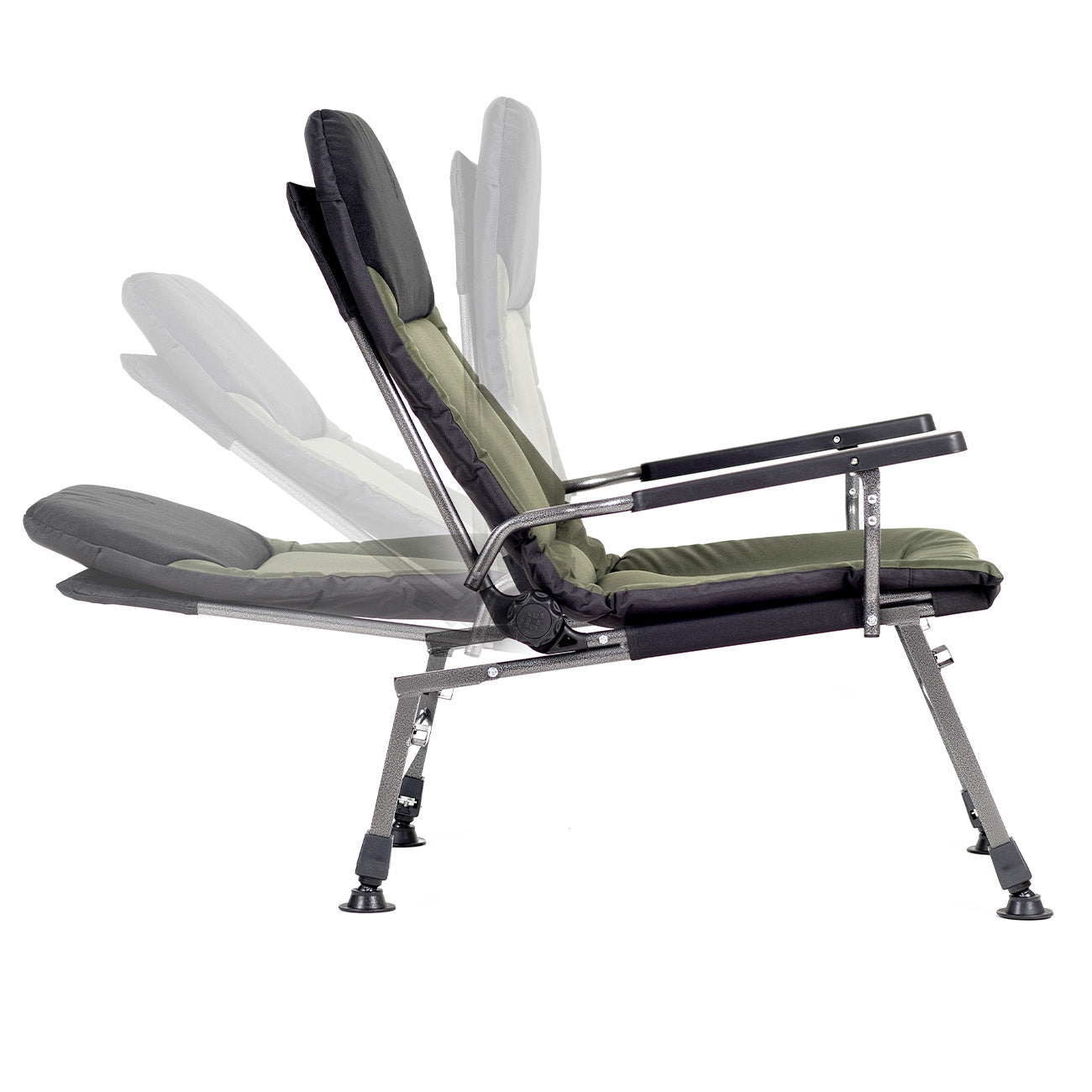 Large folding reclining сhair for Camping, Fishing, Garden & Outdoor CUZO FK5 Extra Load